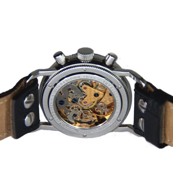 Black Luna - Full Calendar Chrono with Moonphase - (Dial black)